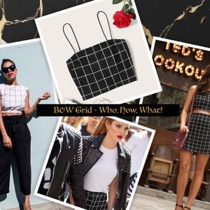 Trend - B&W Grid
